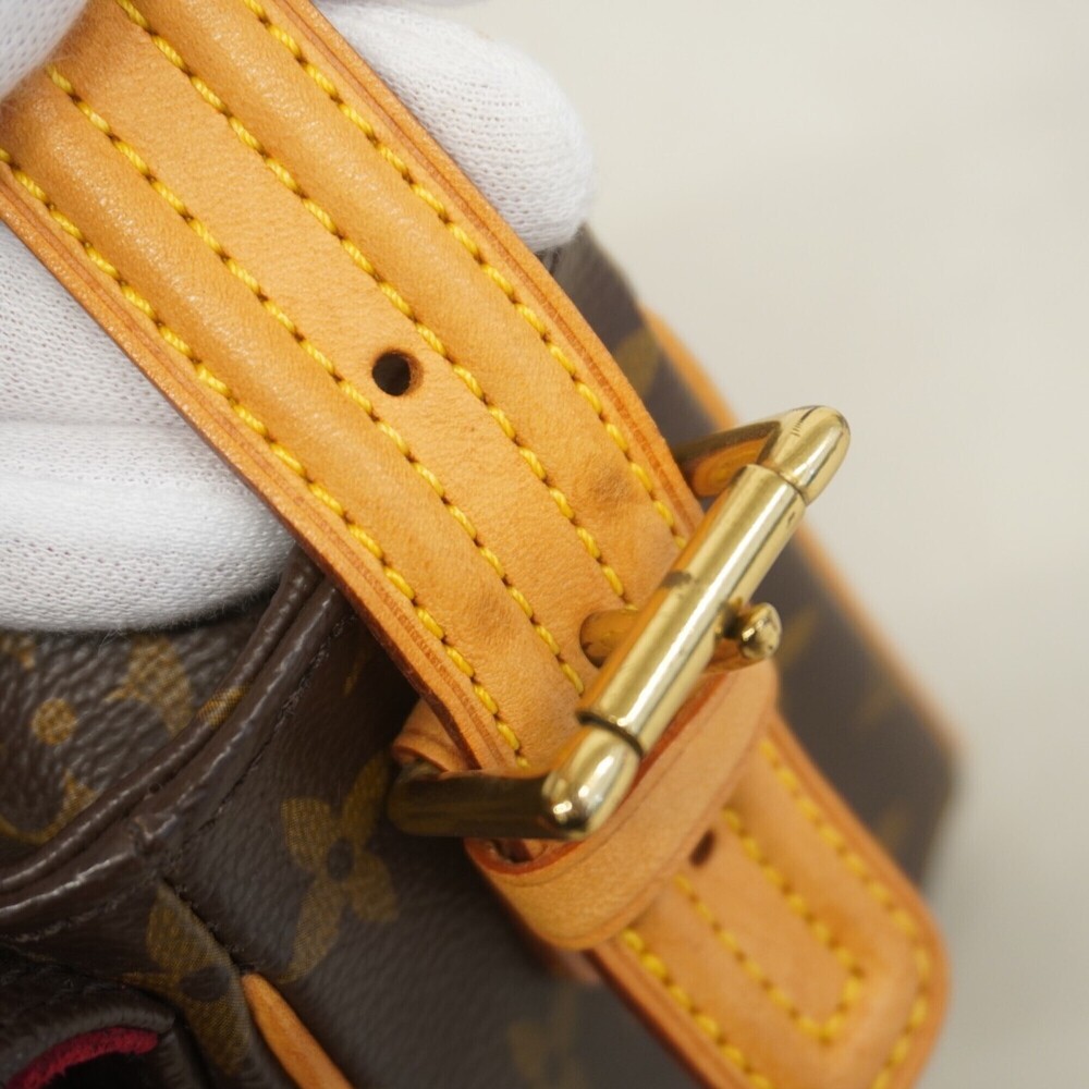LOUIS VUITTON Brown Monogram Shoulder Bag - Picture 8 of 9
